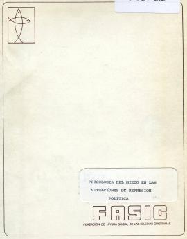 Psicología del Miedo en las situaciones de represión política